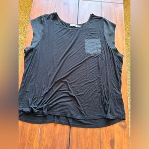 Calvin Klein plus size black top